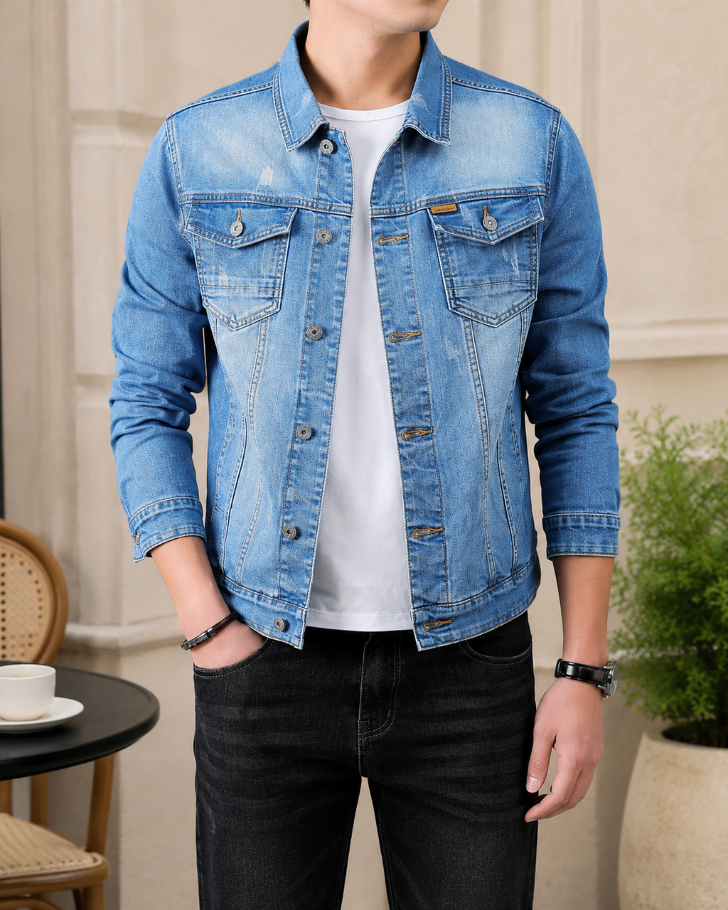 Asher Classic Denim Jacket