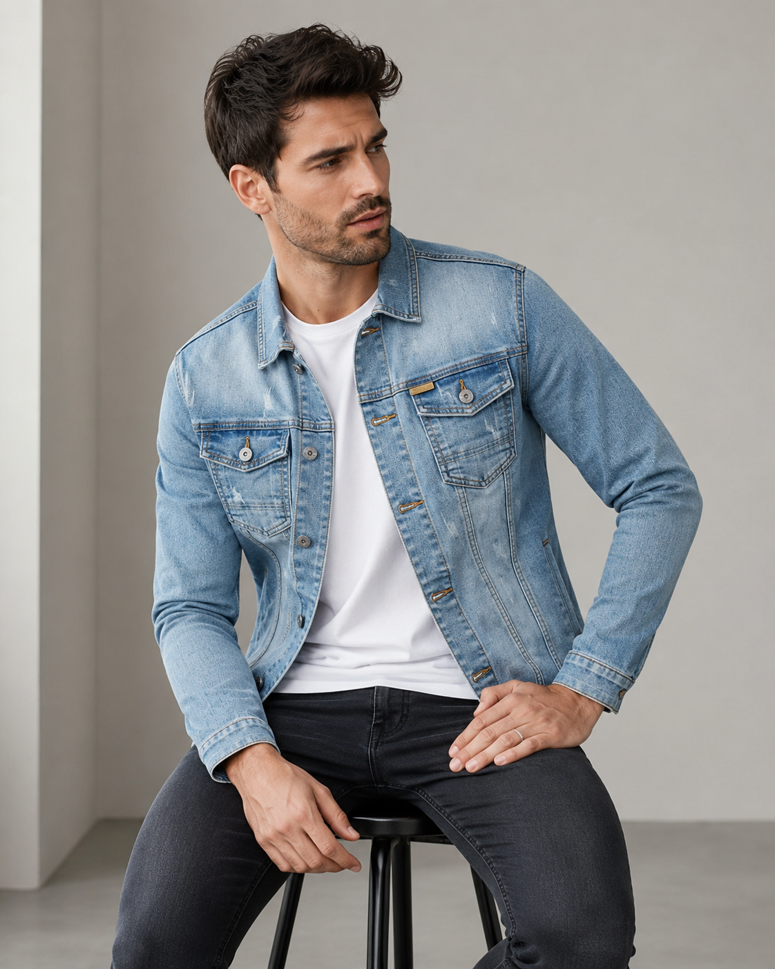 Asher Classic Denim Jacket