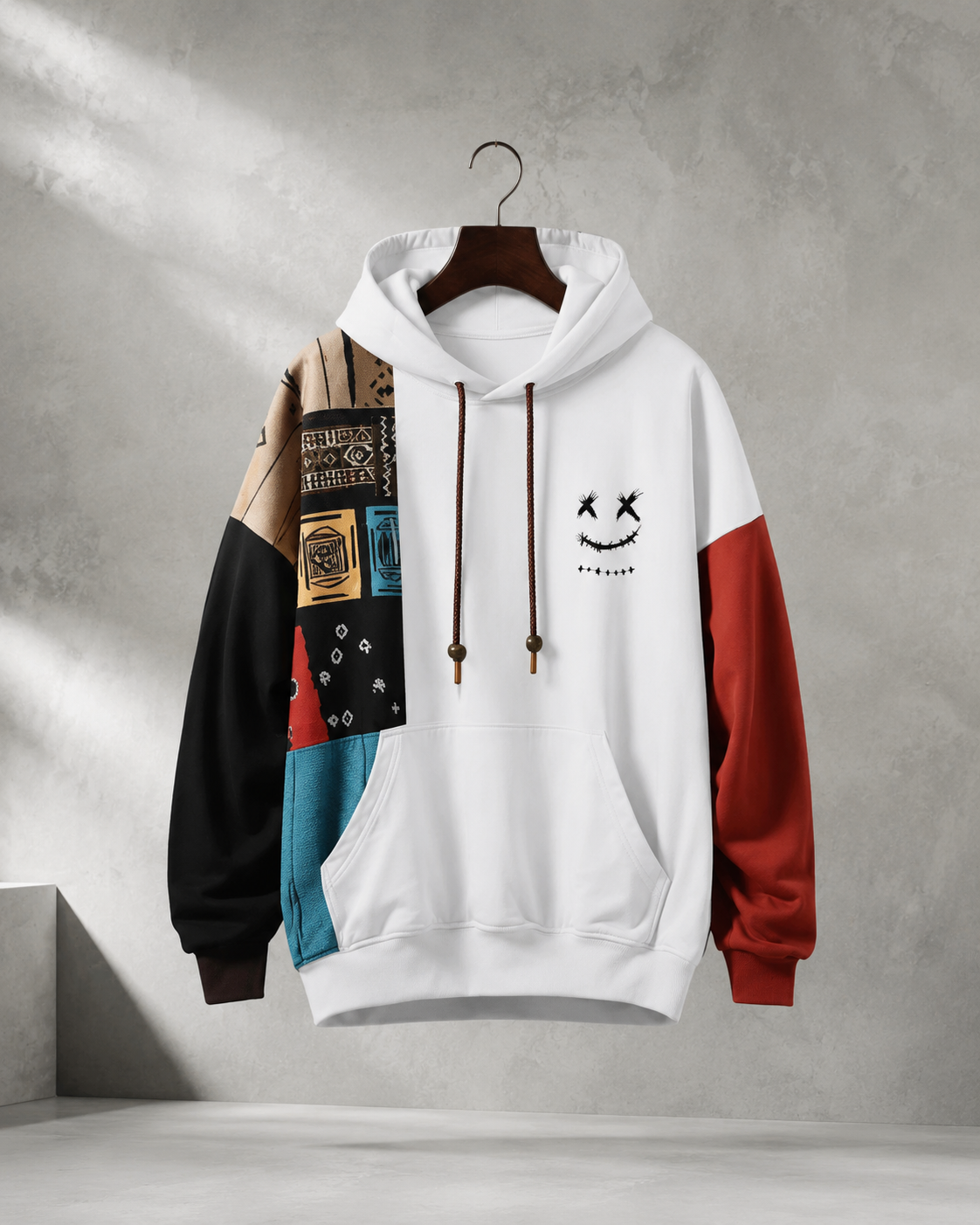 Jaxon Patchwork Hoodie