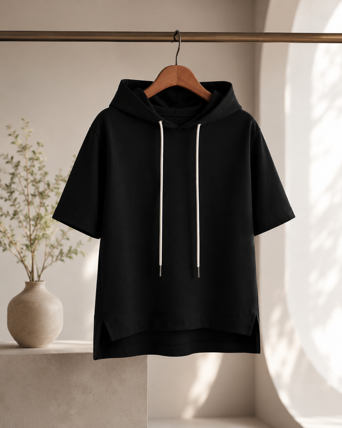 Sienna Relaxed Short Sleeve Hoodie